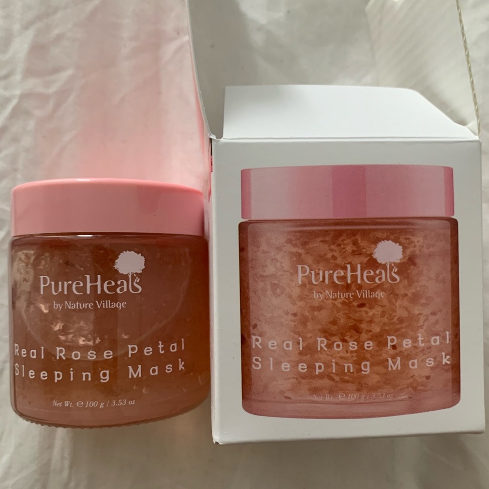 Pure Heals Real Rose Petal Sleeping Mask